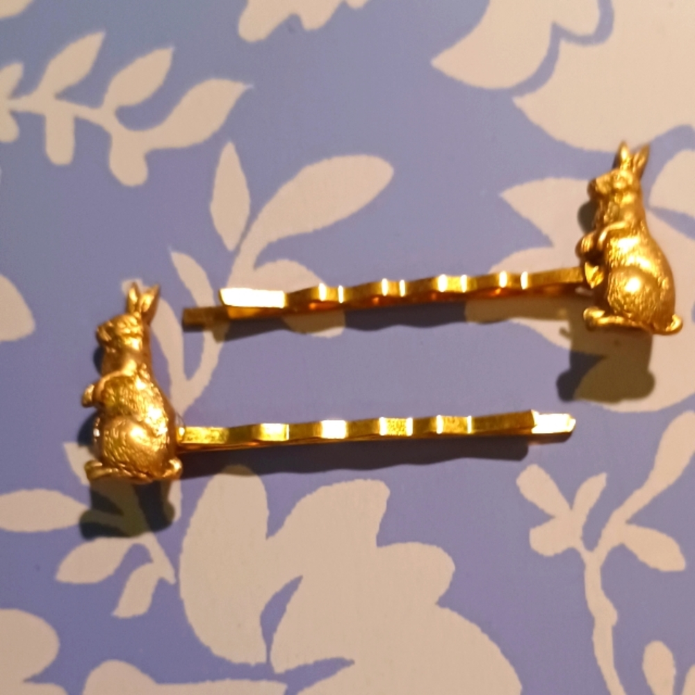 Bunny hairpin set